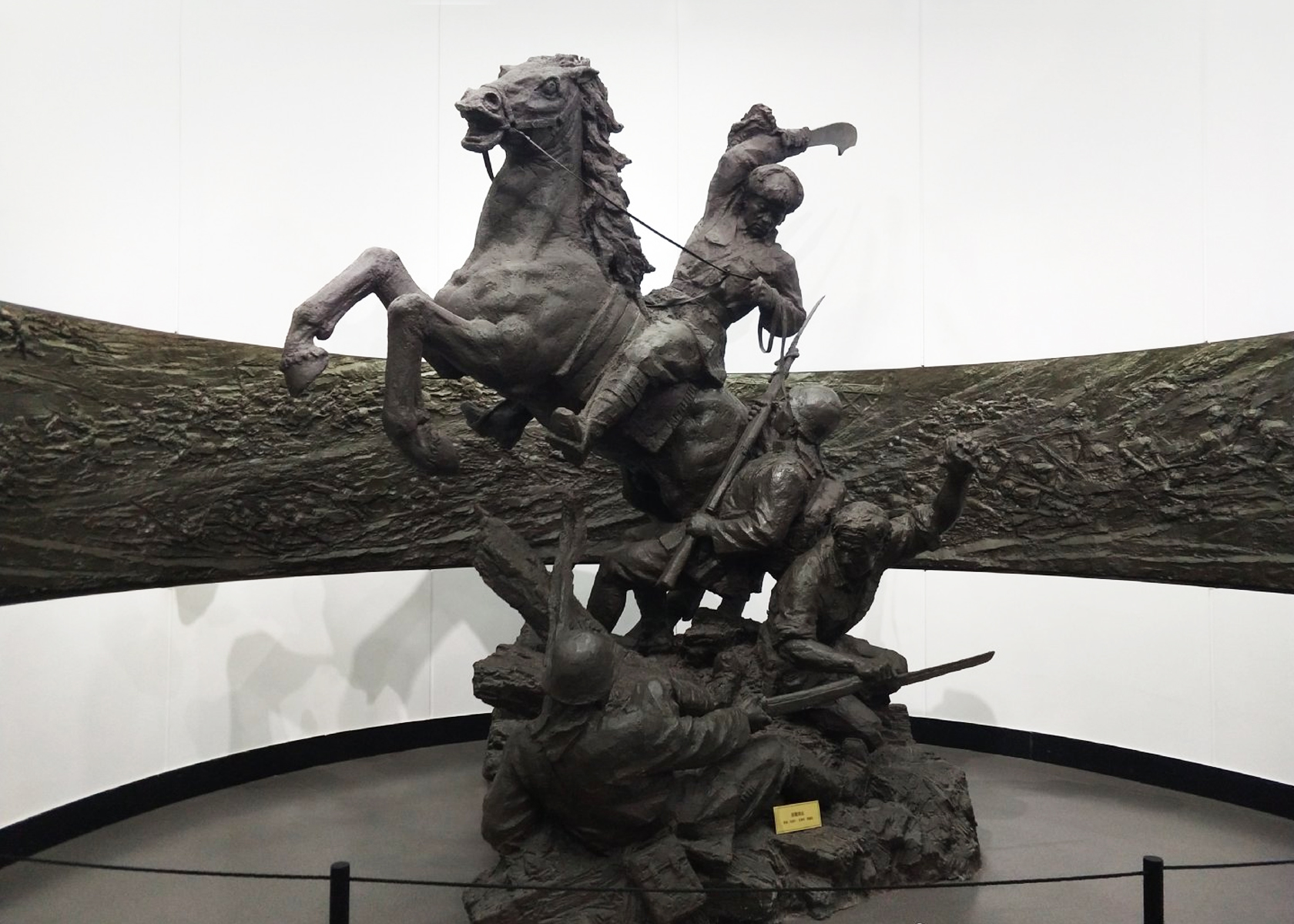 哈尔滨东北烈士纪念馆塑像