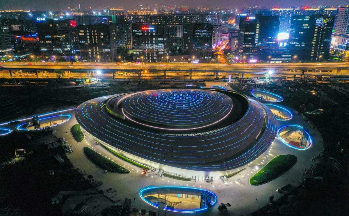 2022杭州亚运会电竞场馆“星际战舰”