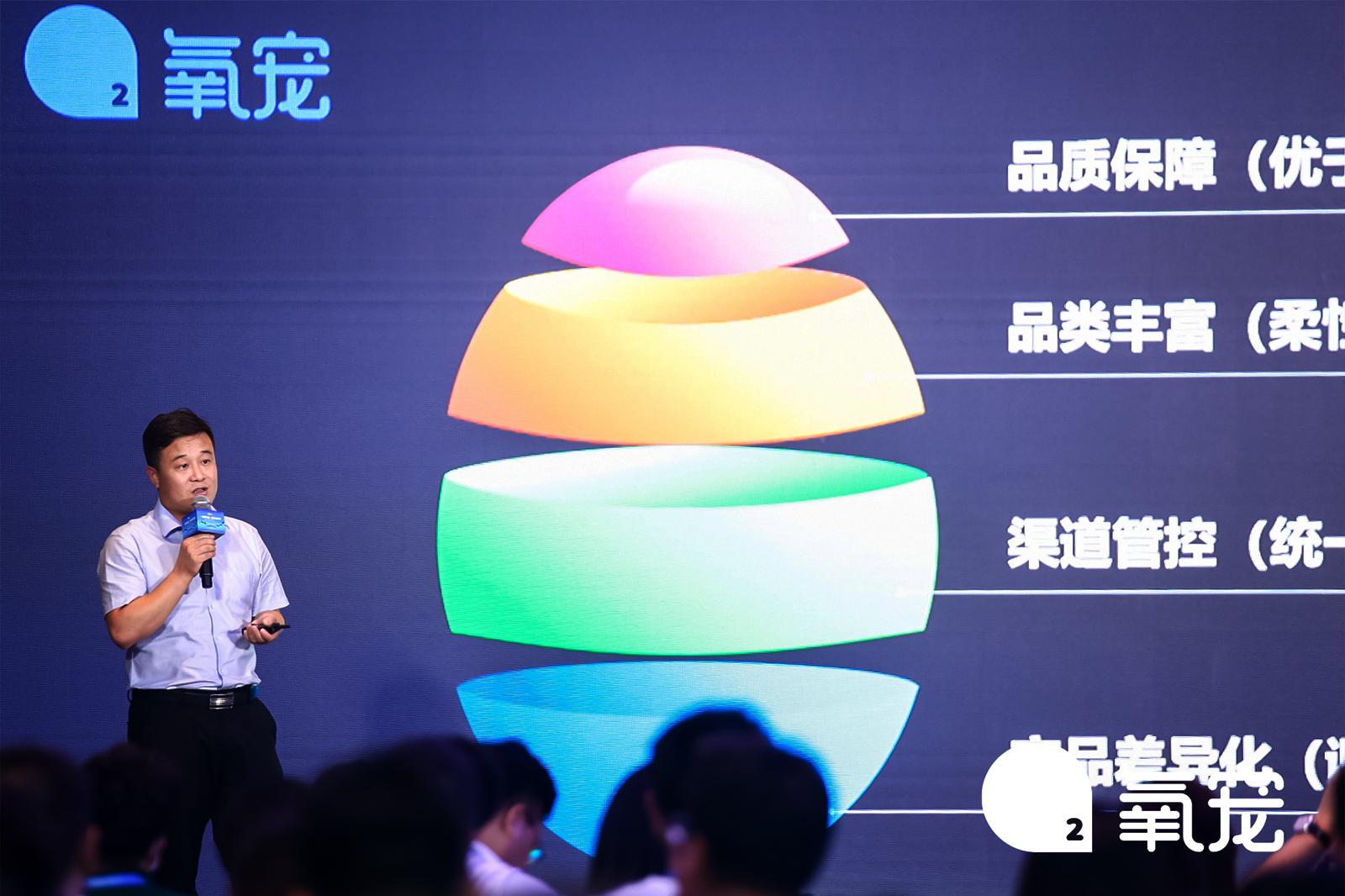 江苏吉家宠物用品有限公司联合创始人刘磊做演讲