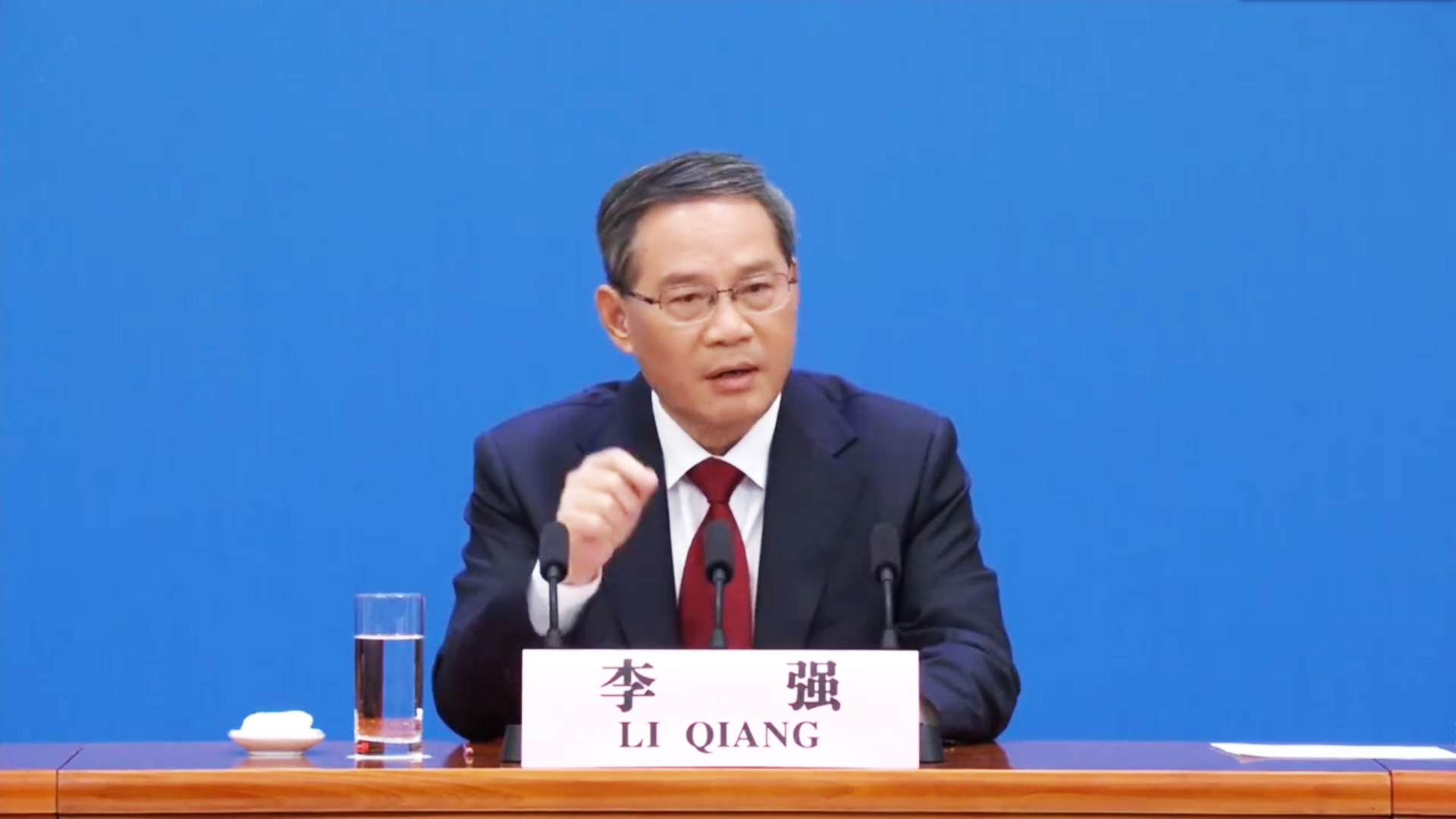 李强总理谈新一届政府施政目标